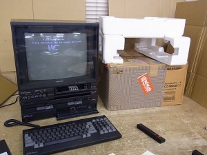 CZ-850DR SHARP ディスプレイテレビ X1 turbo