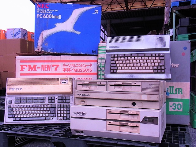 出張買取】NEC PC98 PC88 PC6001など本体多数を千葉県市原市のお客様 