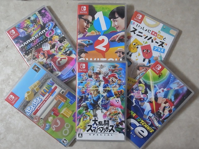 【出張買取】Nintendo SwitchとWiiU本体、大乱闘スマッシュブラザーズ SPECIALなどを茨城県土浦市からお譲りいただきました