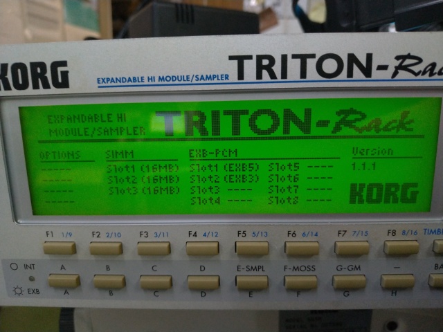 KORG Triton Rack