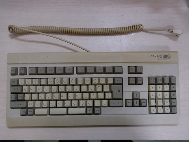 ンラインサイト 最終値下げNEC PC-8801mk II FR 本体、キーボード他確認済み デスクトップ型PC