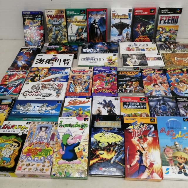 宅配買取】『F-ZERO』『グラディウスIII』『ファイナルファイト2
