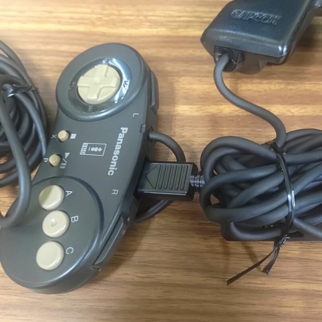 Panasonic 3DO Capcom Real pad Solidier 6 Button Controller