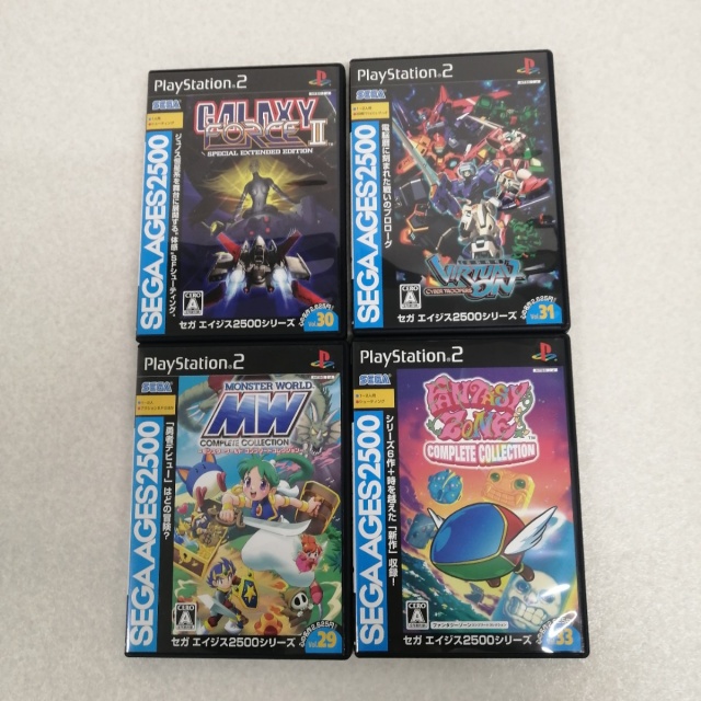 宅配買取】PS2でもセガ魂！ 『SEGA AGES 2500』シリーズ全33