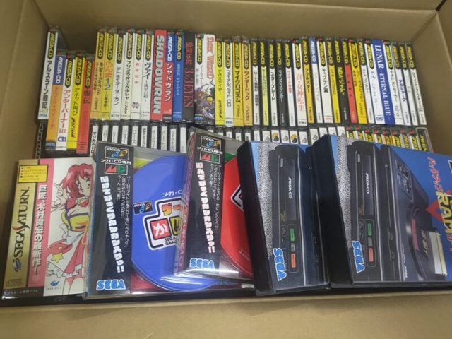 【宅配買取】硬派なCDドライブコンビの買取！　『メガCD』と『ネオジオCD』のソフトのコレクションをお譲りいただきました。《前編》