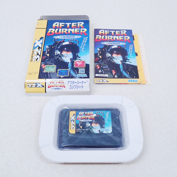 スーパー32Xソフト アフターバーナーコンプリート、メガCD ニンジャウォーリアーズ 他 メガドライブソフト スーパー32X アフターバーナー コンプリート セガ