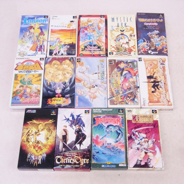 【宅配買取】ちょっと珍しい『スーパーファミコン』RPGのコレクションをお譲りいただきました