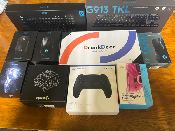 【宅配買取】e-sportsでも大活躍な『ロジクール』社製品を中心としたPC周辺機器をお譲りいただきました