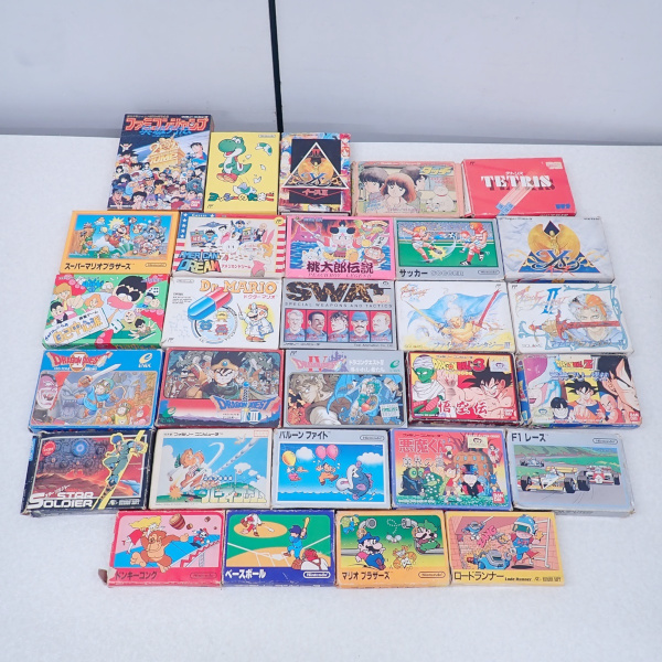【宅配買取】有名作目白押しな『ファミコン』ソフトのコレクションをお譲りいただきました。