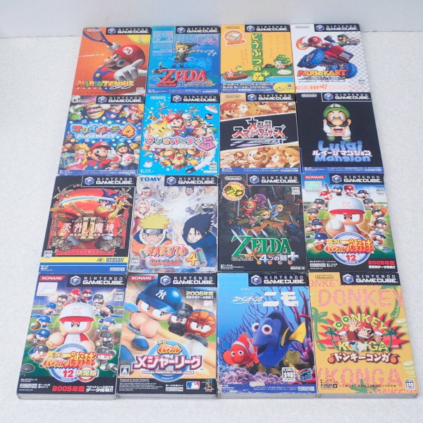 【宅配買取】思い出あふれる『ゲームキューブ』のソフトのコレクションをお譲りいただきました