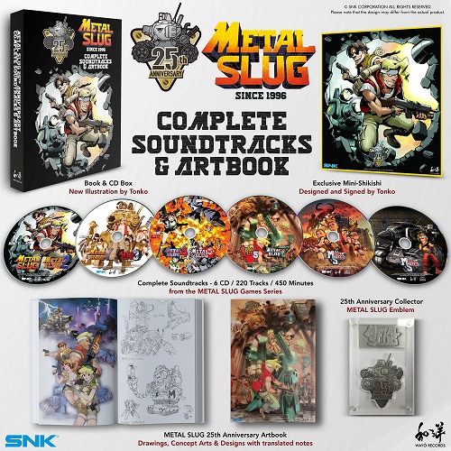 海外輸入品】Metal Slug Complete Soundtracks & Artbook(メタル 