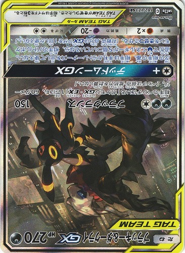 ブラッキー\u0026ダークライ GX SR SA