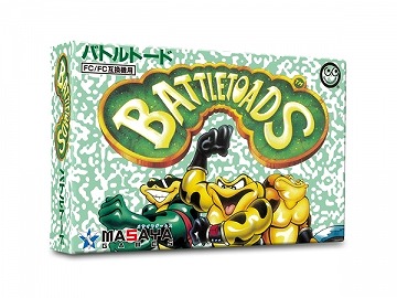 ファミコンソフト　BATTLETOADS  バトルトード