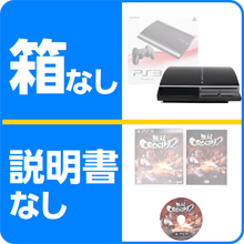 箱・説明書がない
