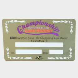 チャンピオンシップ ロードランナー チャンピオンカード