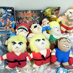 ストリートファイターII、バーチャファイター ぬいぐるみ大量