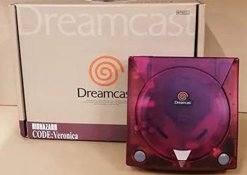 ドリームキャスト本体『バイオハザード CODE:Veronica』モデル（クレアバージョン）