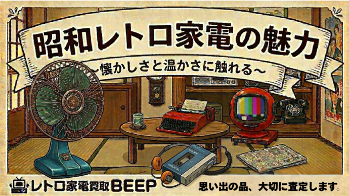 昭和レトロ家電の魅力