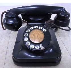 電話機 3号 卓上型 黒