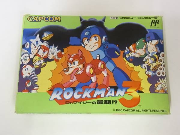 動作確認済み】 ファミリーコンピュータ ロックマン2,3,4,5の4本セット 
