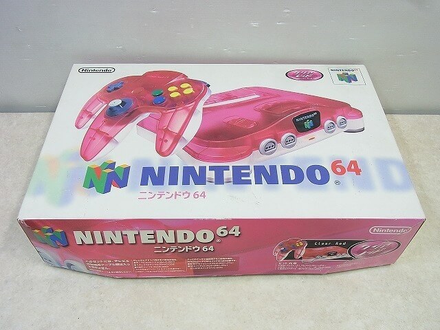 ニンテンドウ64 クリアレッド