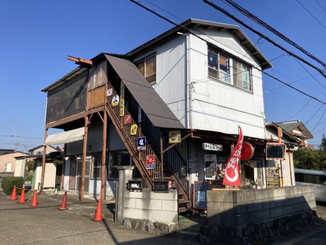 タイムマシーンの外観です