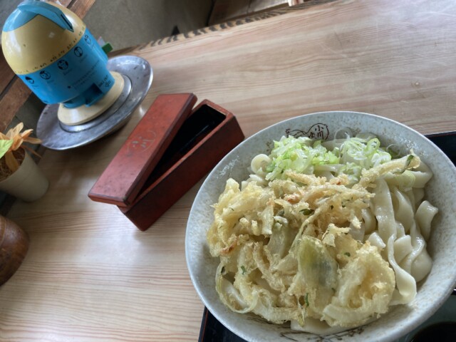 ひもかわうどんの写真です