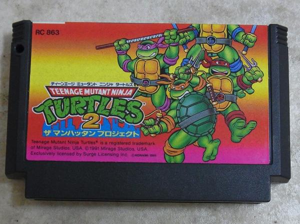 tmnt2 カセット