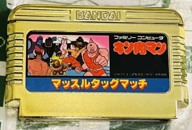キン肉マン マッスルタッグマッチ ゴールドカートリッジ。