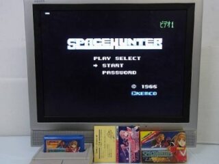 スペースハンター プレイ画面