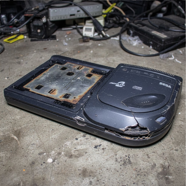 ジャンク品のメガCD2