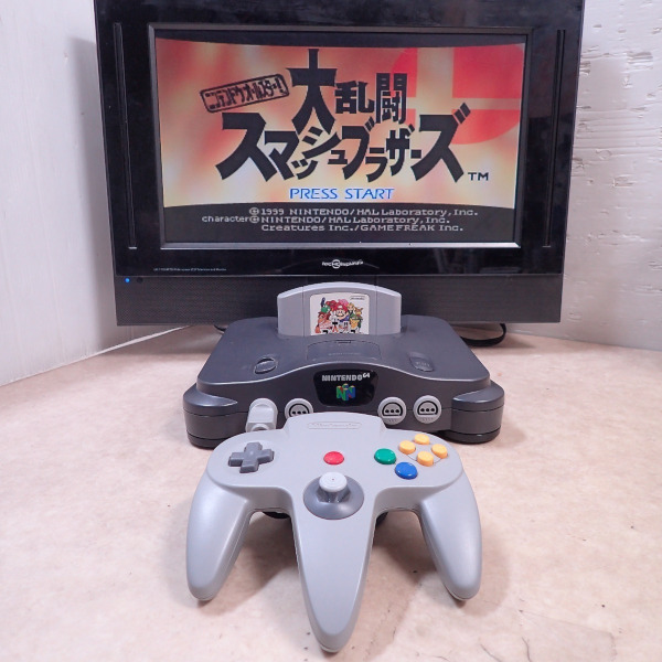 スマブラのタイトル画面