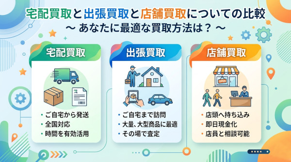 買取の種類について