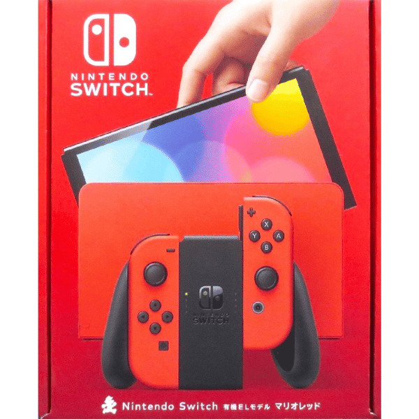 Switch本体 有機ELモデルマリオレッド